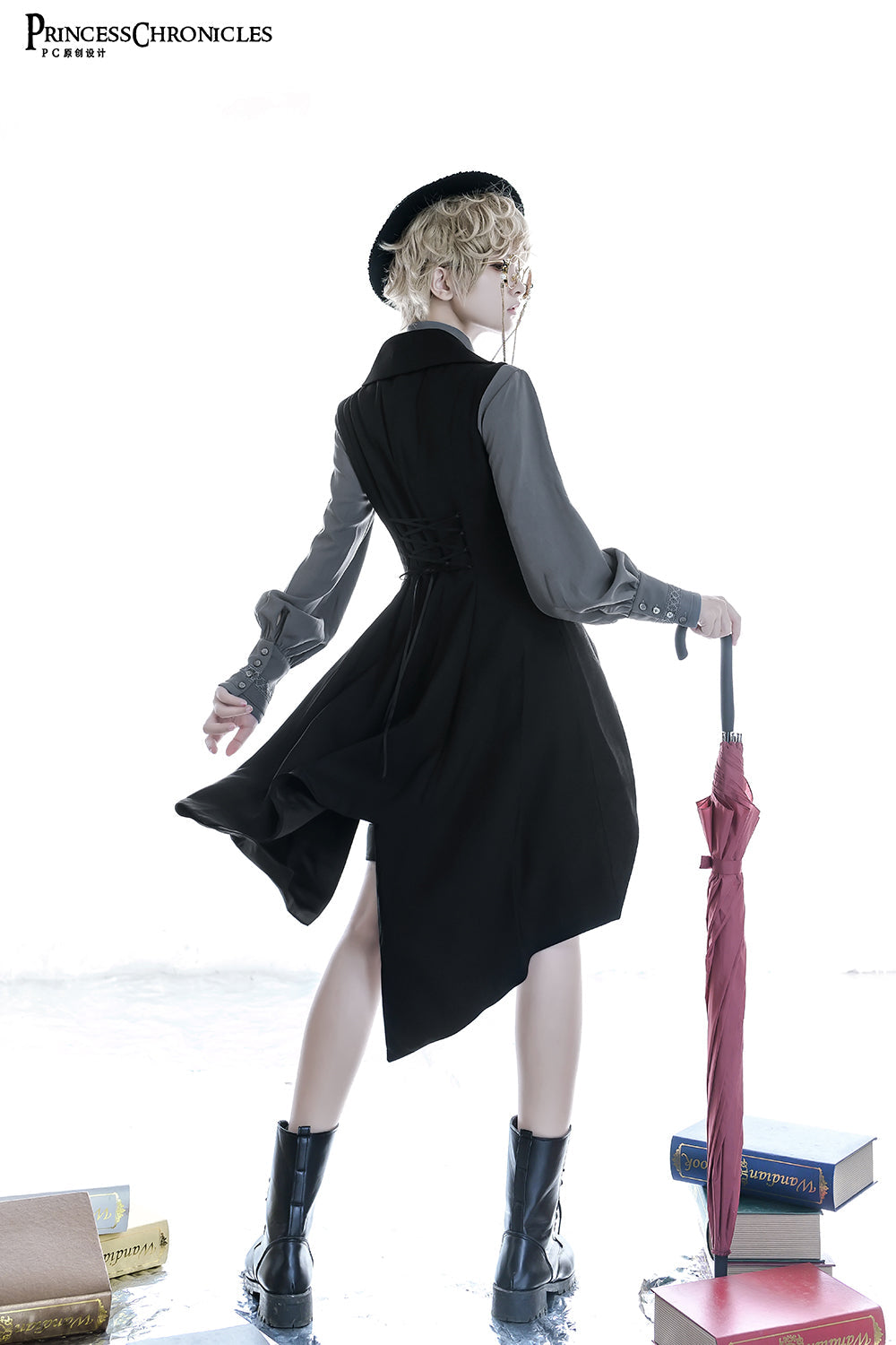 Princess Chronicles - Red Shadow - Irregular Ouji Lolita Prince Vest