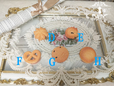 Miss Point - Chocolate Daily Lolita Bow KC Brooch