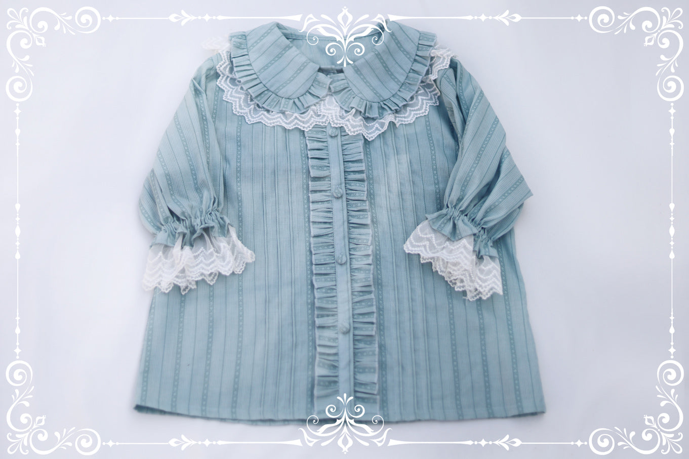 MIST - Sweet Lolita Golilla Short Sleeve Shirt