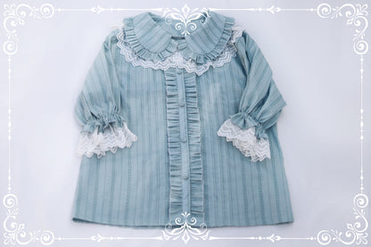 MIST - Sweet Lolita Golilla Short Sleeve Shirt