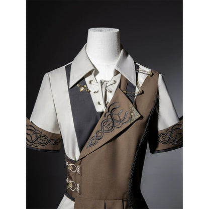 Your Princess - Voyage Guide - Vintage Ouji Lolita Suit Nautical Style Outfit