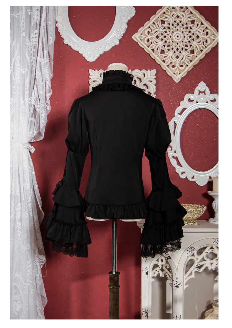 Ocelot - Gothic Lolita Halloween Bat Blouse