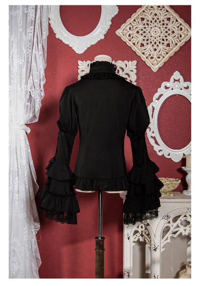 Ocelot - Gothic Lolita Halloween Bat Blouse
