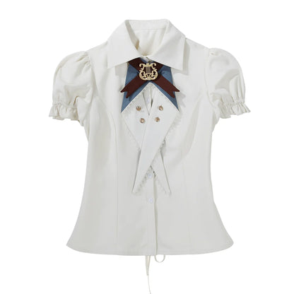 Your Princess - Fairyland Train Conductor - Punk Lolita Skirt Suit