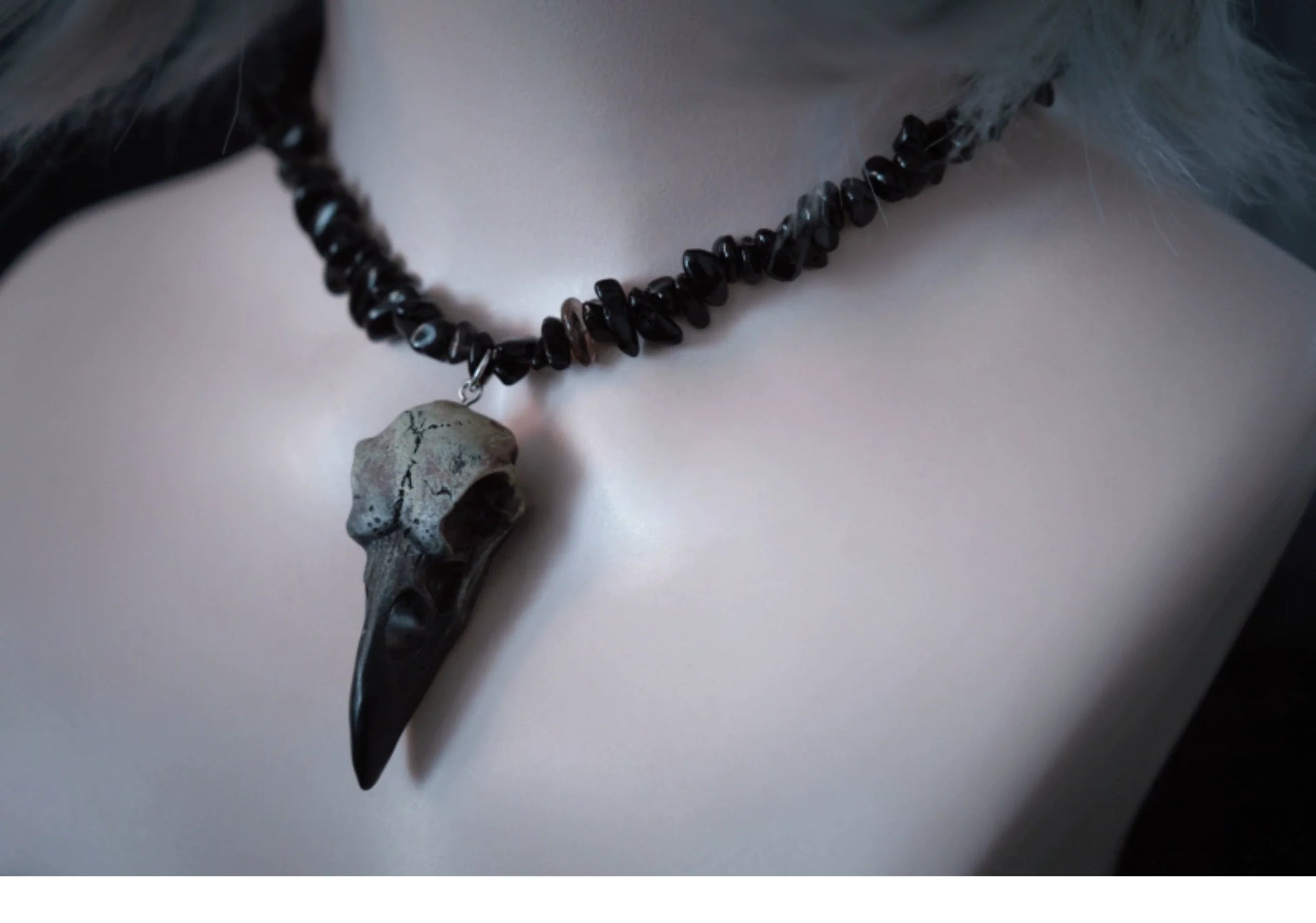 Strange Sugar - Handmade Gothic Lolita Choker, Multiple Pendant
