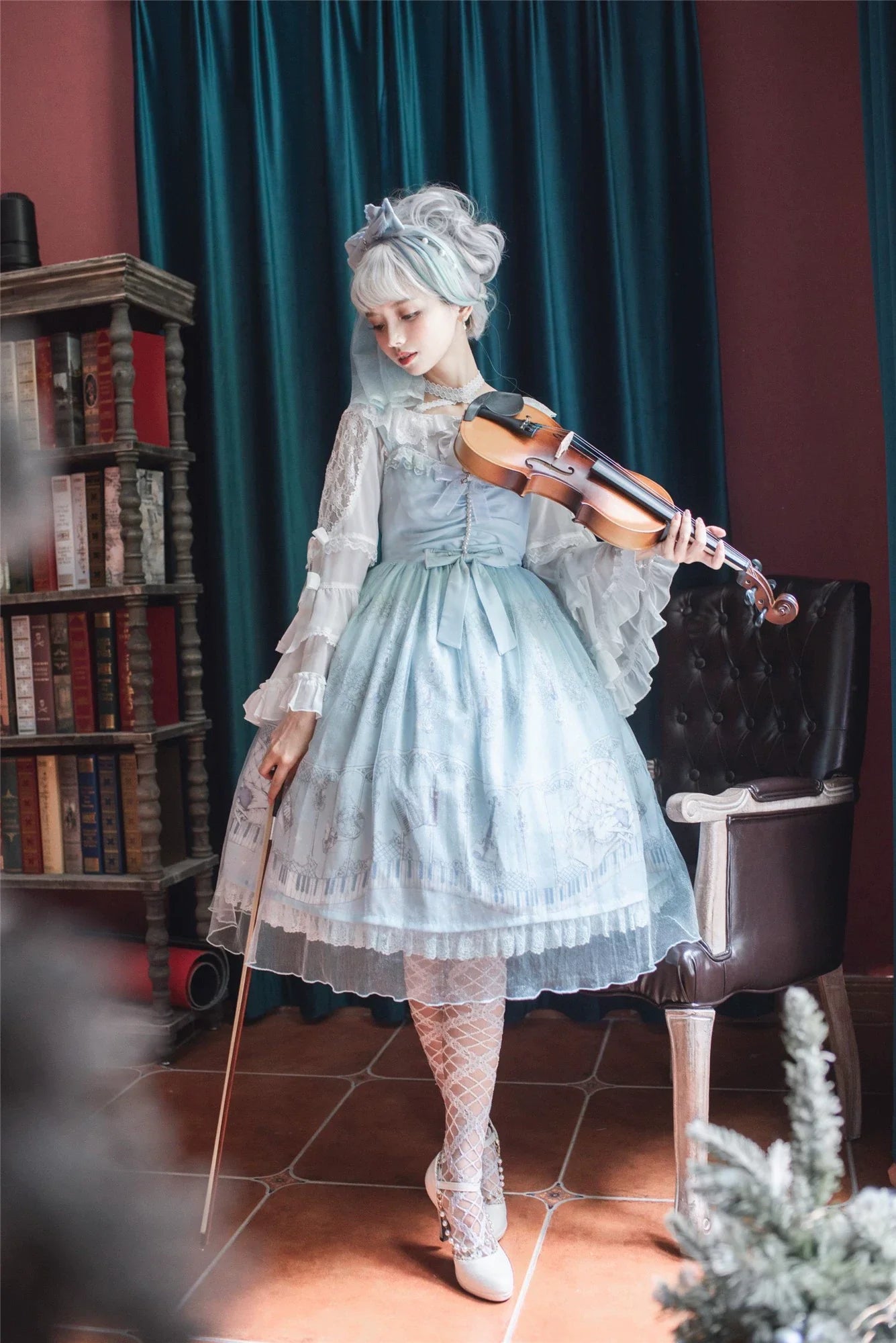 LilithEye - Elegant Lolita JSK Dream Symphony Instrument Fairy Dress
