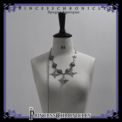 Princess Chronicles - Divine Covenant - Ouji Lolita Accessory Set Necklace and Bracelet