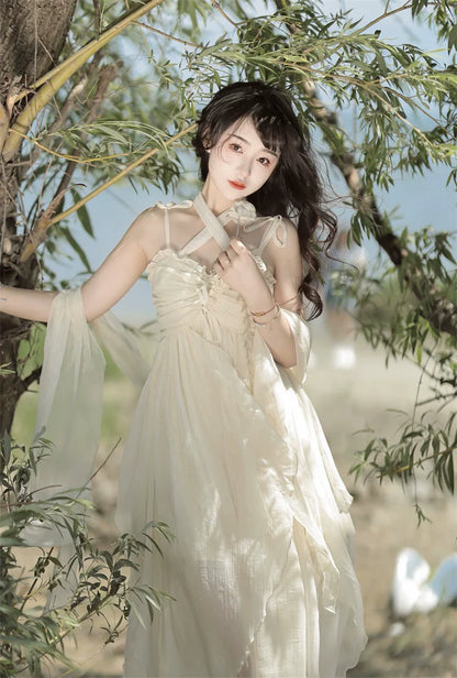 Letters from Unknown Stars - Daily Lolita JSK Dress Summer Elegant Dress