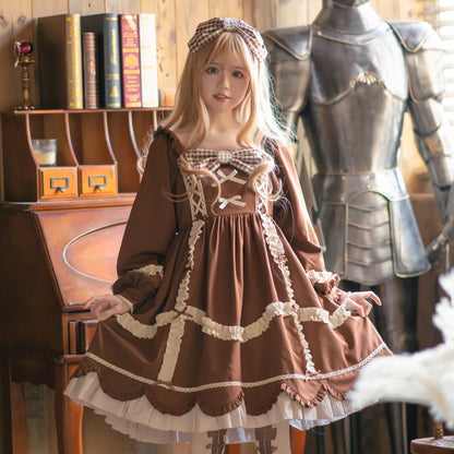 Eieyomi - Bear Cookies - Sweet Lolita Princess Lolita OP