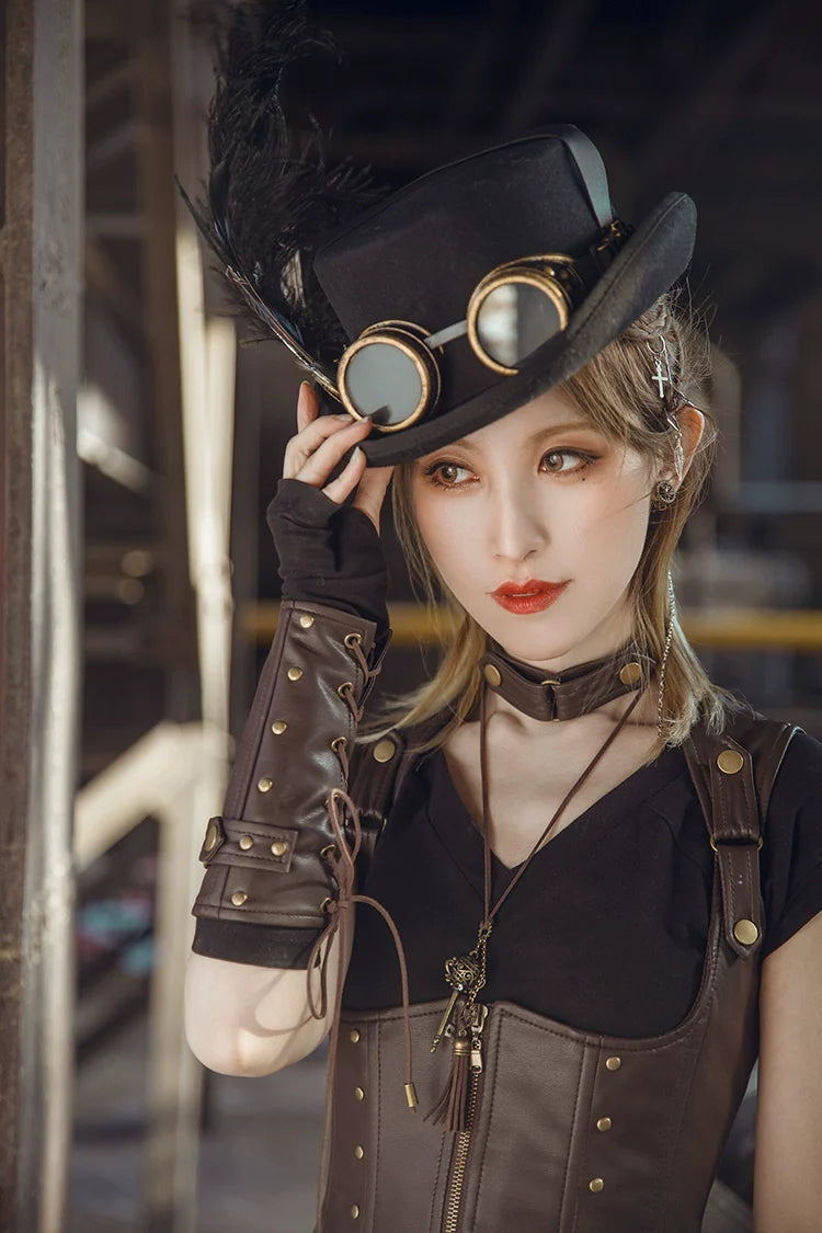 Mr. Yi's Steam Continent - Punk Lolita Lolita Vintage Necklace Sweater Chain