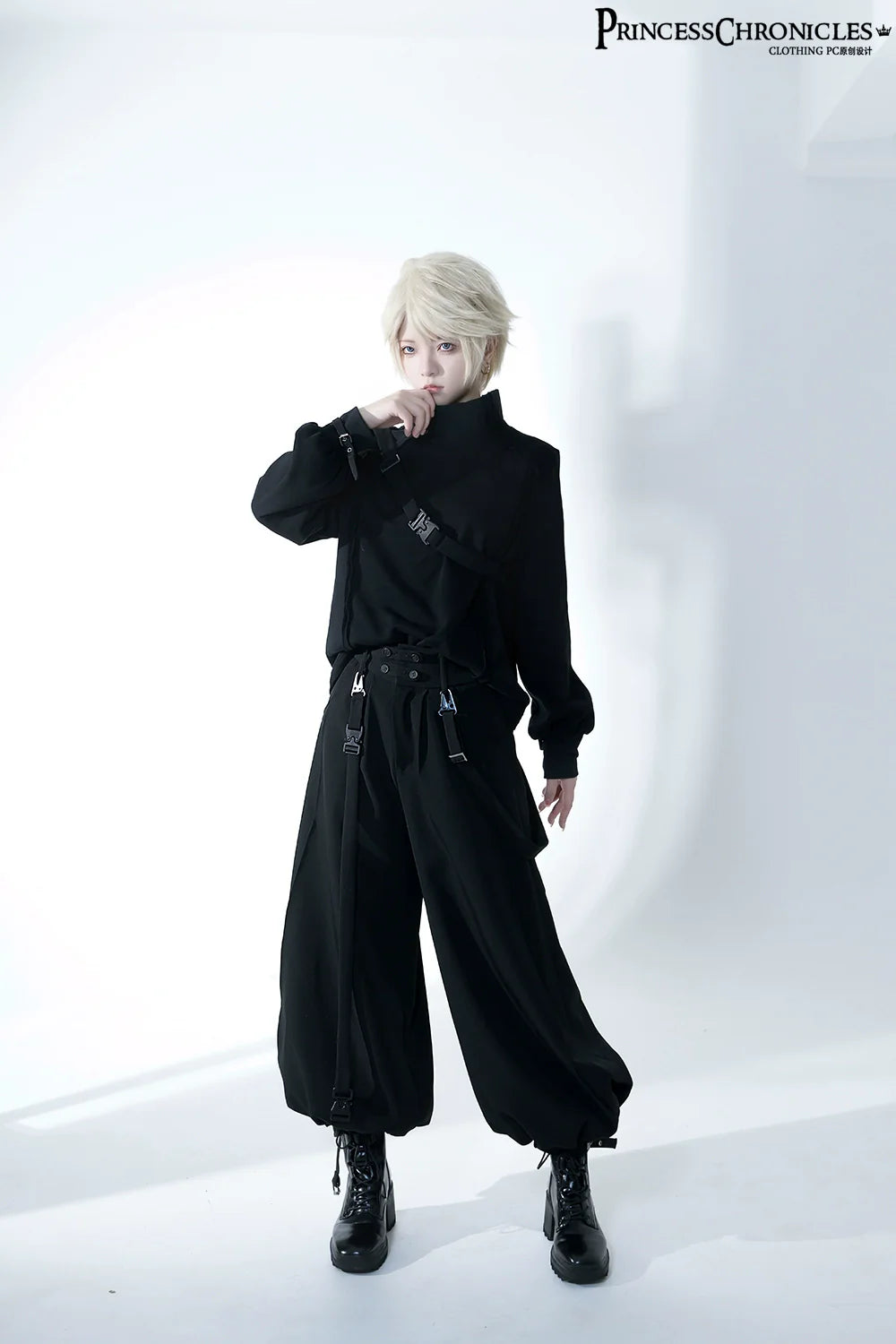 Princess Chronicles - Functional Rabbit - Handsome Gothic Lolita Pantsuit