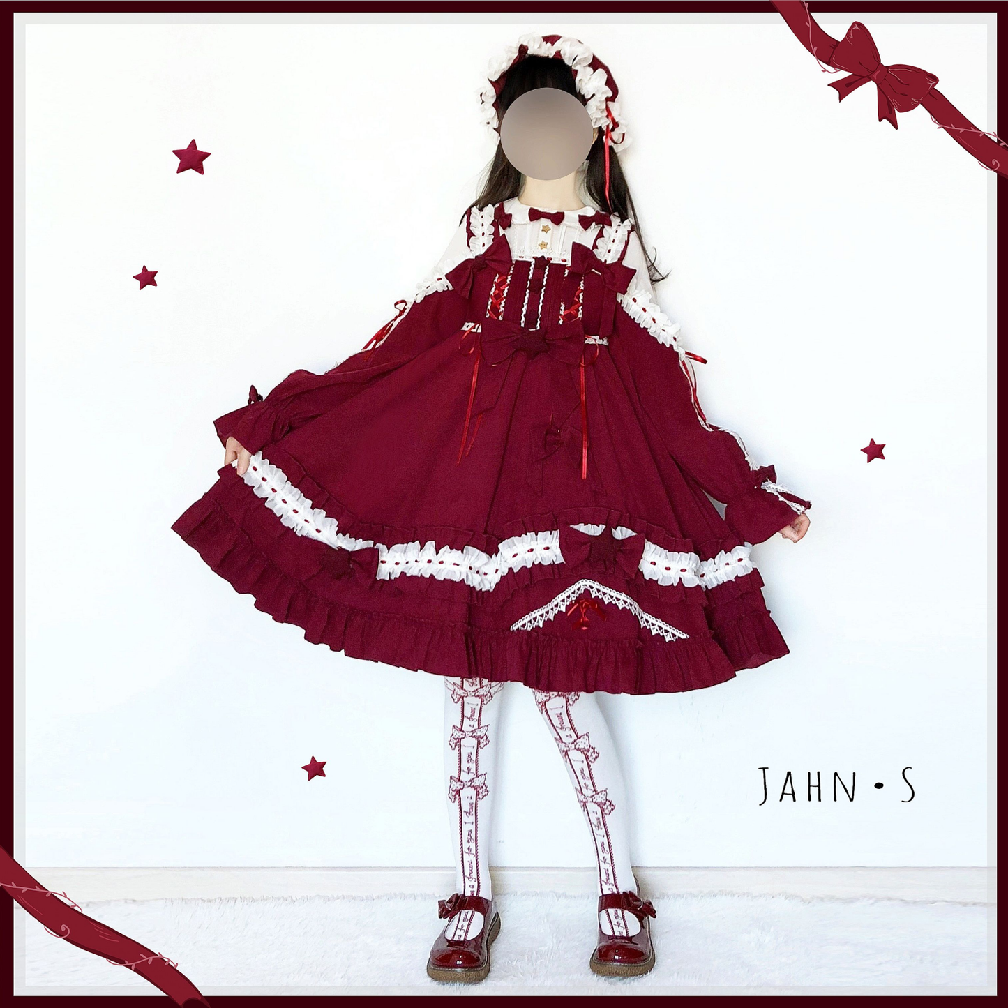 Aurora Kiss - Daily Lolita Winter Dress, Long Sleeve