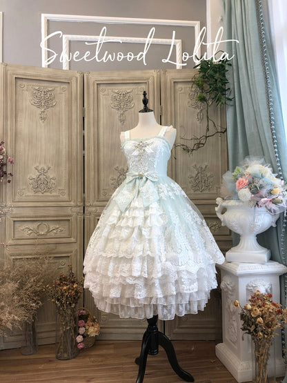 Sweet Wood - Secret Garden In Midsummer - Elegant Lolita Bridal JSK