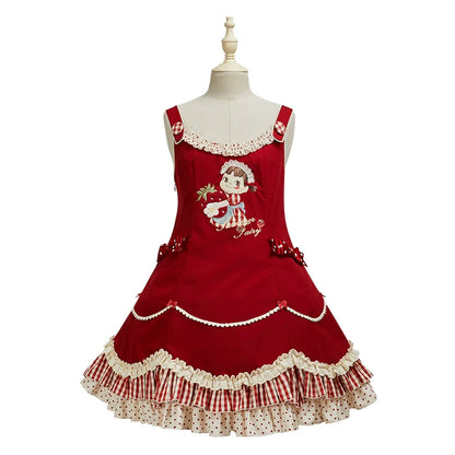 Summer Fairy - IP Collab Kawaii Lolita Dresses OP Home Wear Salopette Cardigan SK