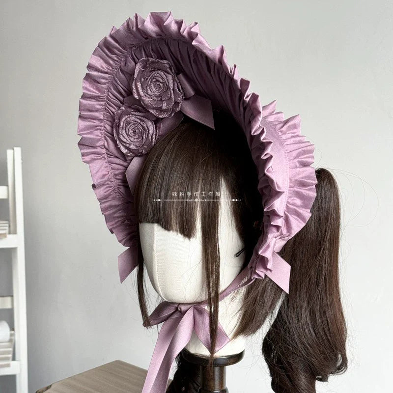 MAID - Elegant Lolita Hairband Bow Multiple Colors BNT