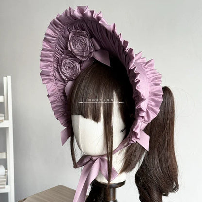 MAID - Elegant Lolita Hairband Bow Multiple Colors BNT