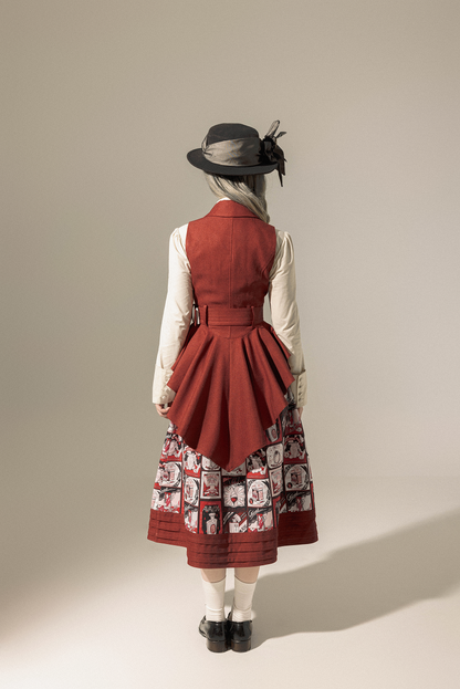 Frogic Studio - Magic Pharmacy - Vintage Lolita Vest Retro High-Waisted Lolita Vest