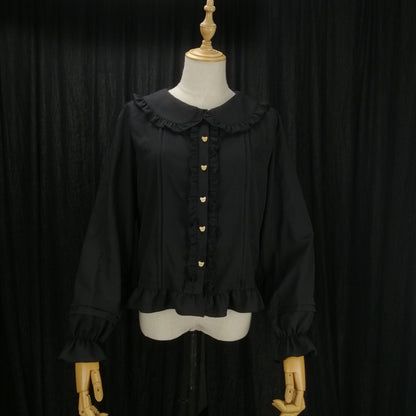 Sakurada Fawn - Elegant Lolita Long Sleeve Blouse