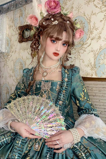 Rose of Sharon - Theresa - Vintage Wedding Lolita Necklace