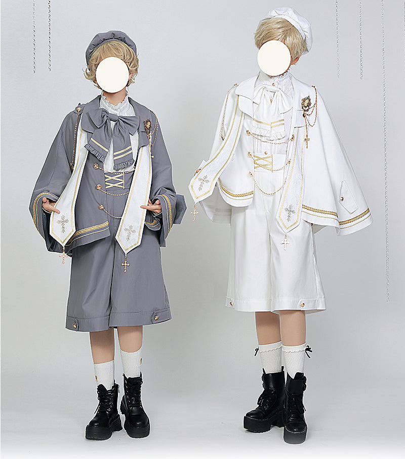 Forest Fluorescent Carps - Choir - Ouji Lolita Suits Multicolor