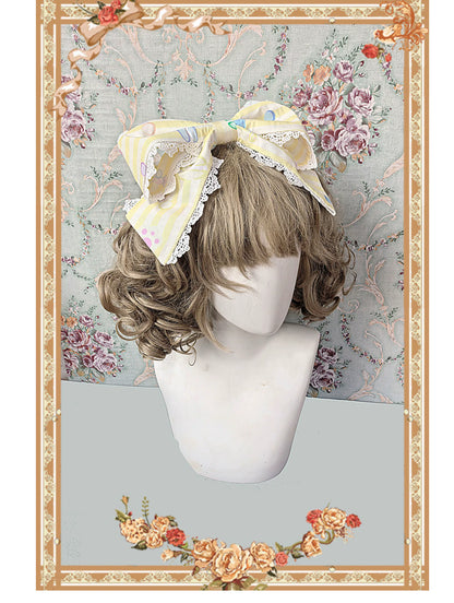 Infanta - Macaron Dolly House - Sweet Lolita OP Printed Dress, Side Zipper