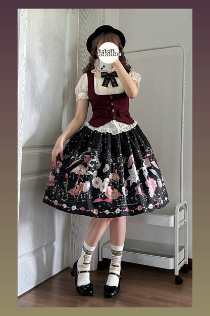 Yukines Box - Suyu Flower Sea - Elegant Lolita Dresses Floral Print JSK SK