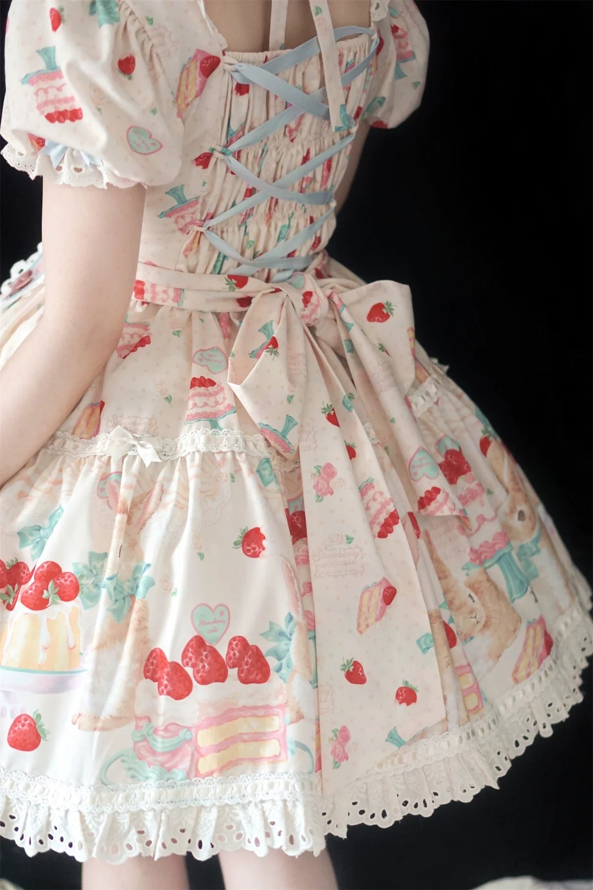 Dark Star Island - Honey Bunny Cake - Sweet Lolita JSK/OP/Strap SK/Shirt