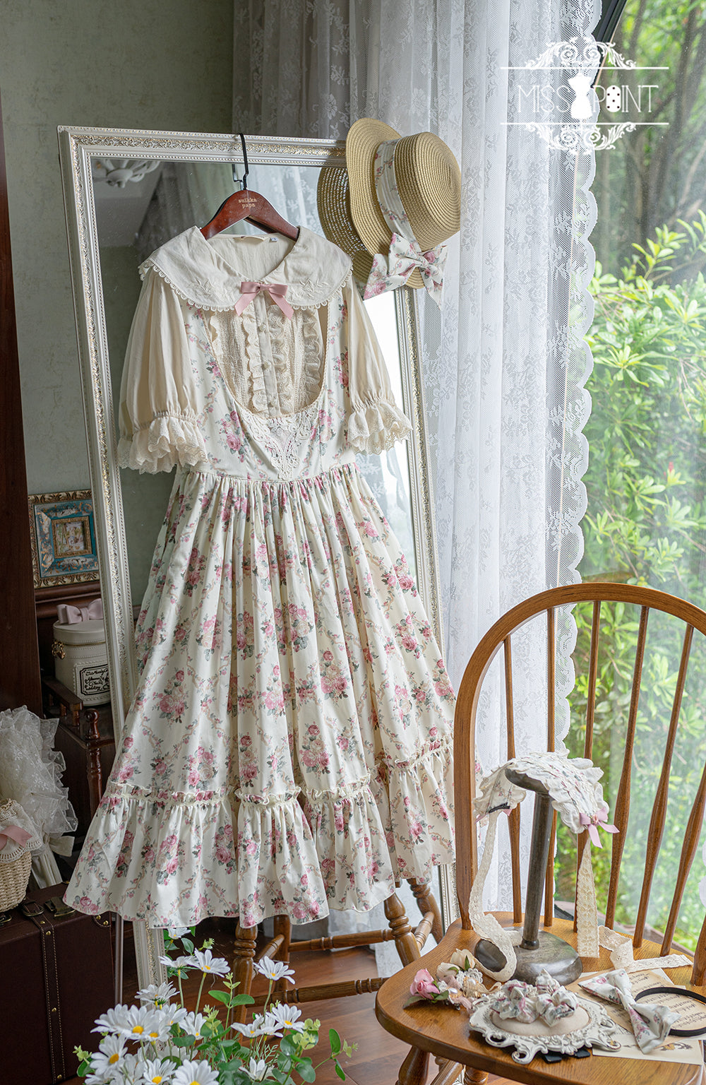 Miss Point - Happy Summer - Elegant Lolita Floral JSK Dress