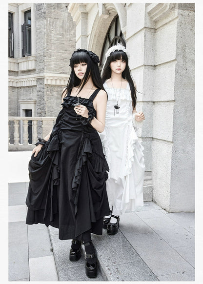 With PUJI - Dream - Daily Twins Lolita JSK, Loose Fit, Hidden Pockets