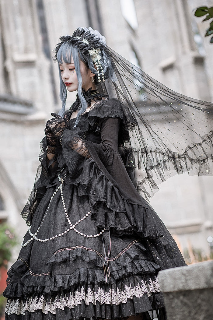 Fairy Tales - Fate Quartet Bridal Lolita Gothic JSK Dress
