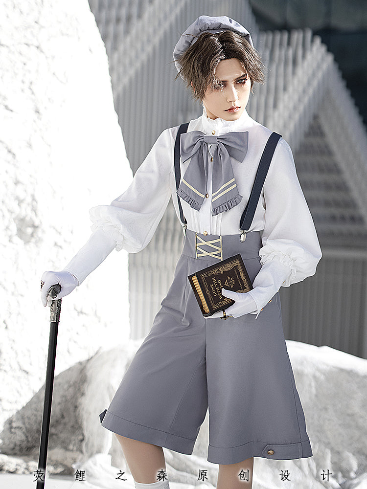 Forest Fluorescent Carps - Choir - Ouji Lolita Suits Multicolor