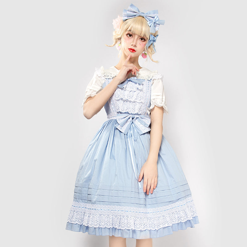 Magic Tea Party - Cute Lolita Jumper Dress Multicolors JSK