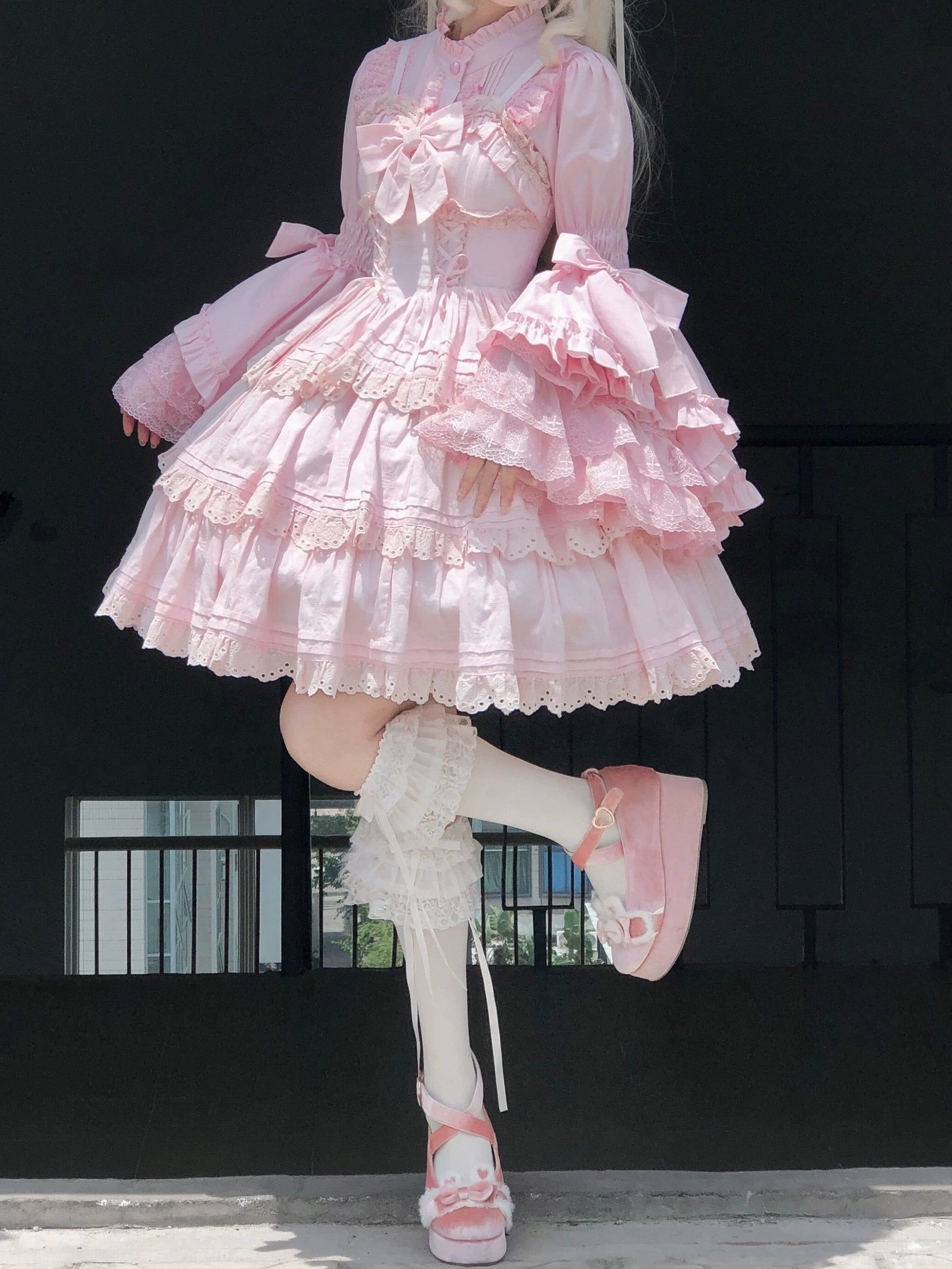 Twilight Zone - Sweet Lolita Blouse Princess Sleeve Shirt Inner Wear