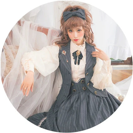Miss Point - Rose Doll - Elegant Lolita Mutton Sleeve Blouse
