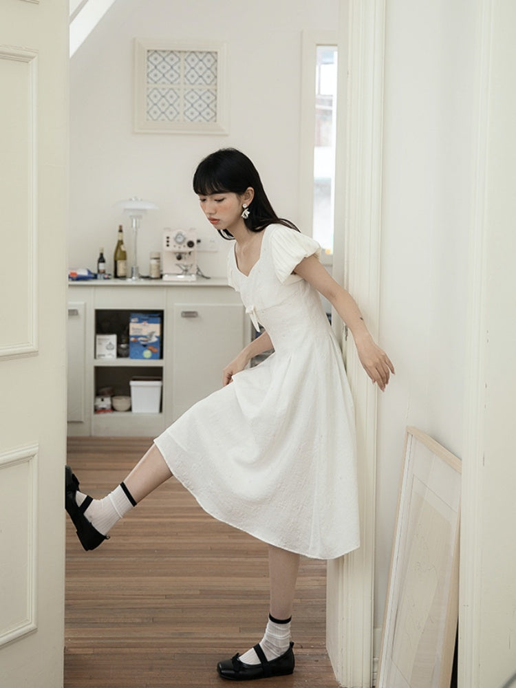 Flower Embroidery Dress【s0000001737】