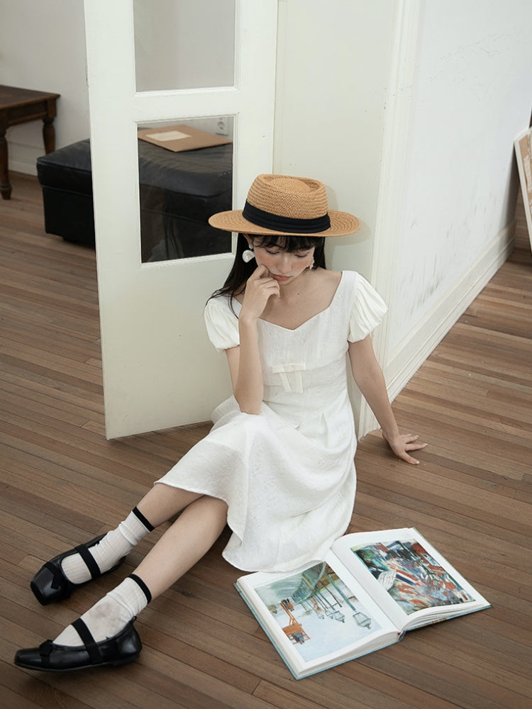 Flower Embroidery Dress【s0000001737】