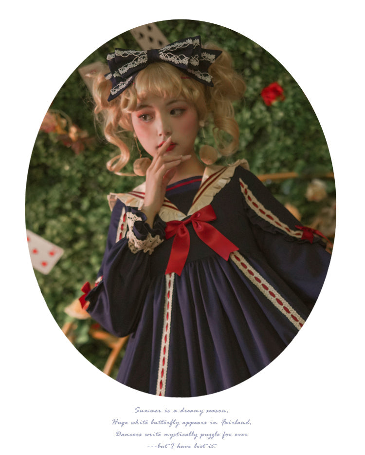 Eieyomi - Miss Betty - Vintage Princess Cotton Lolita OP Dress