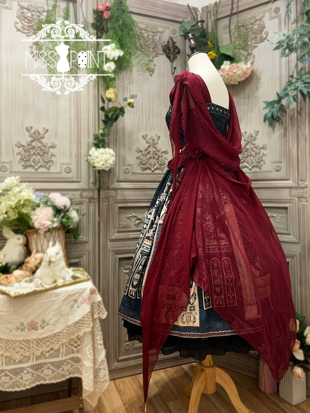 Miss Point - Dusk Best - Egyptian Lolita Dress Set Gorgeous JSK