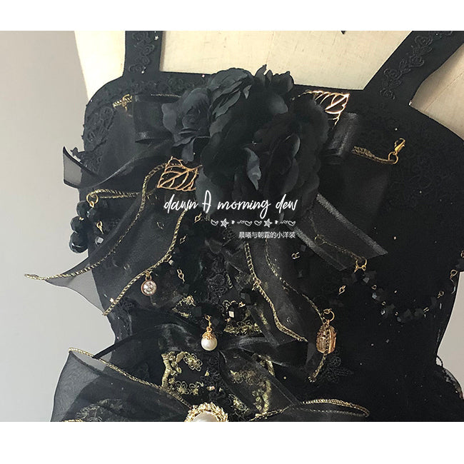 Dawn and Morning - Flower Wedding Lolita Accessories Headdress Set