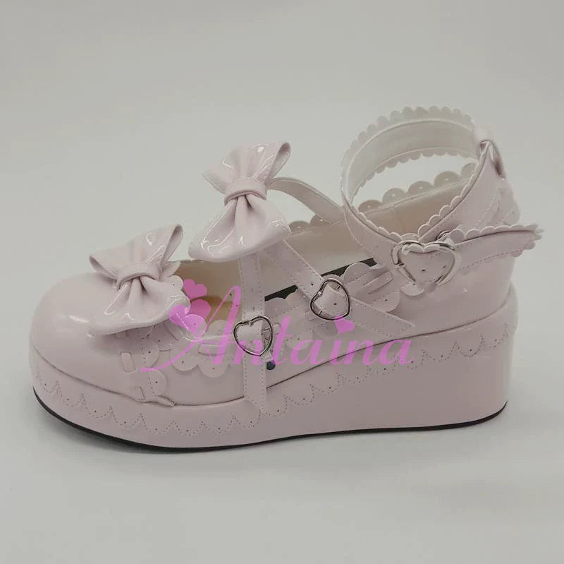 Antaina - Sweet Lolita Shoes Platform Shoes Multicolor