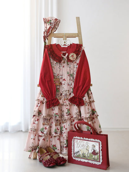 MIST - Hyde Garden - Daily Lolita Shirt Cotton Blouse Long Sleeves