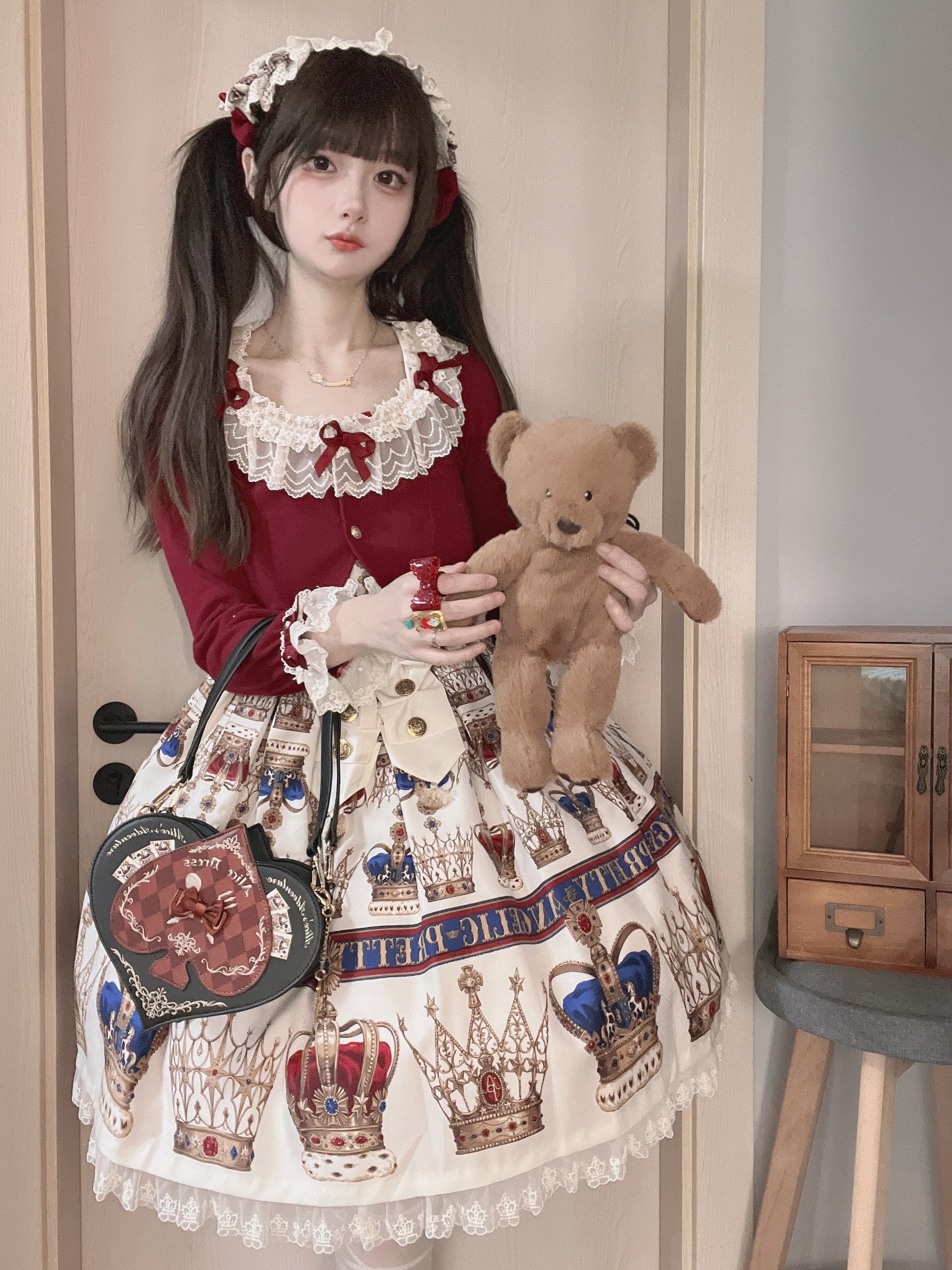 Unideer - Prelude - Elegant Lolita Bolero Jacket with Lace Ruffle Frill