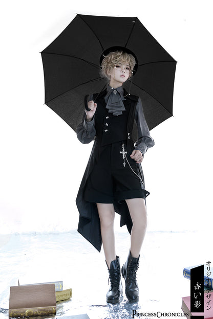 Princess Chronicles - Red Shadow - Irregular Ouji Lolita Prince Vest