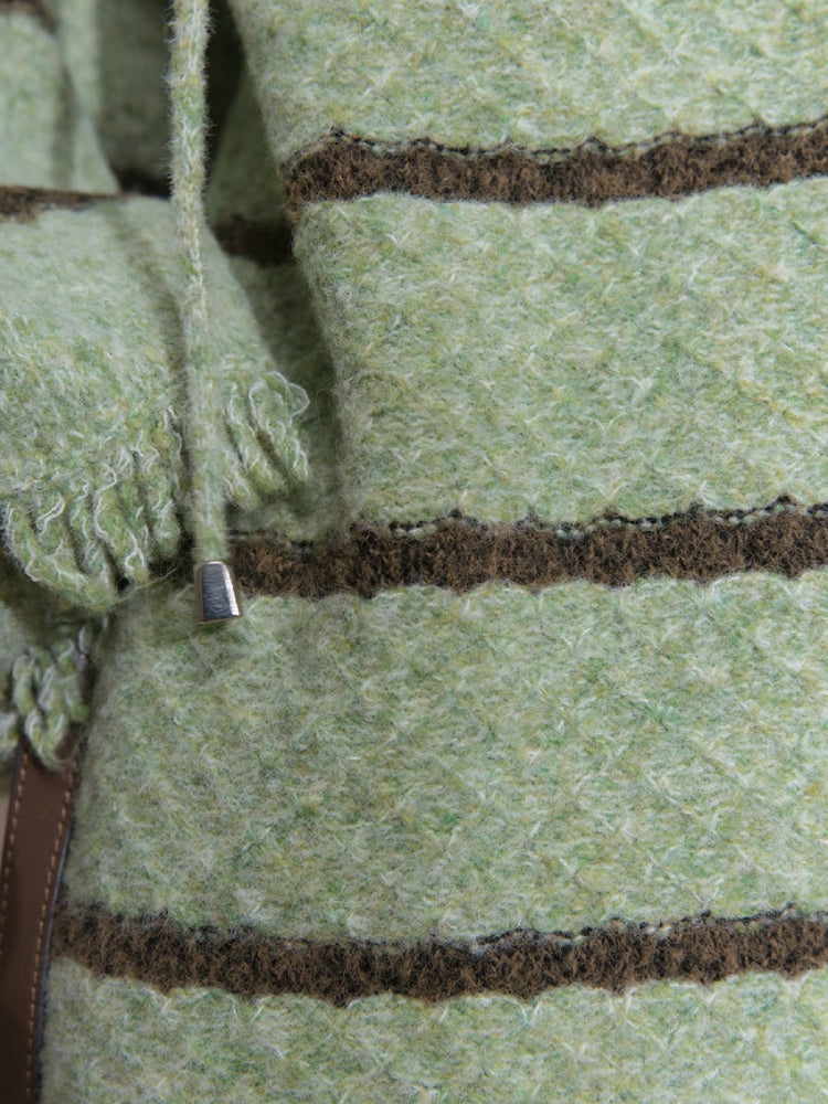 Wool cardigan + dress set【s0000007208】