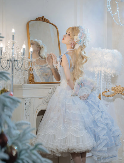 Garden Cat - Dreamy Dance Gorgeous Lolita JSK and SK