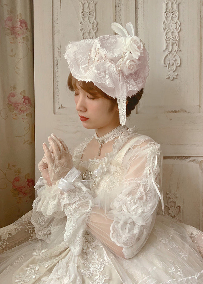 Sweet Wood - Secret Garden In Midsummer - Lolita Bonnet, Necklace, Accessory
