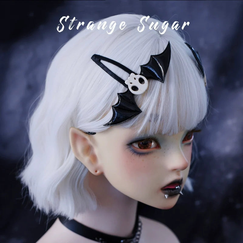 Strange Sugar - Gothic Hair Accessories Set Skulls Sharks Lolita Clips Headbands