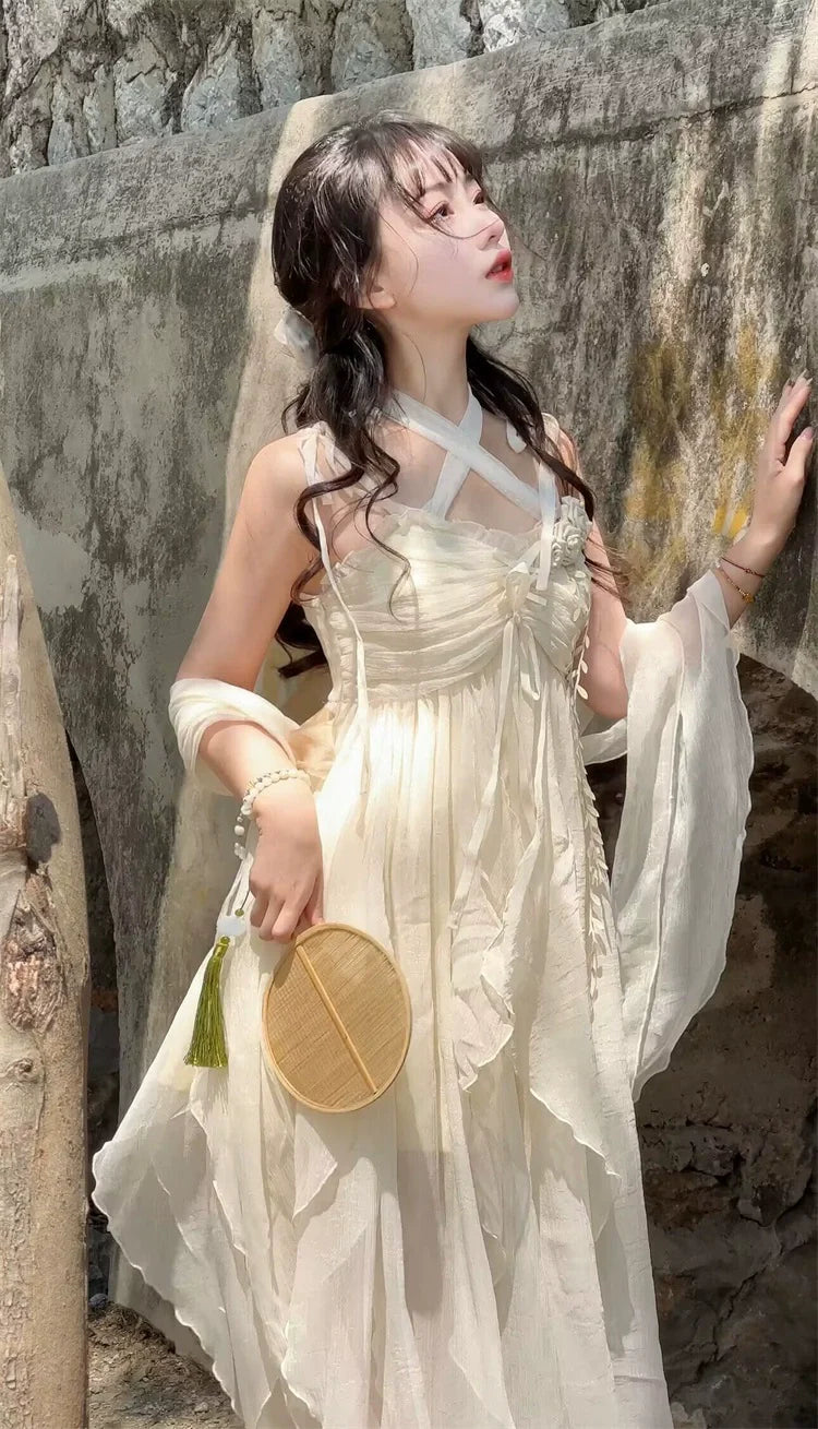 Letters from Unknown Stars - Daily Lolita JSK Dress Summer Elegant Dress