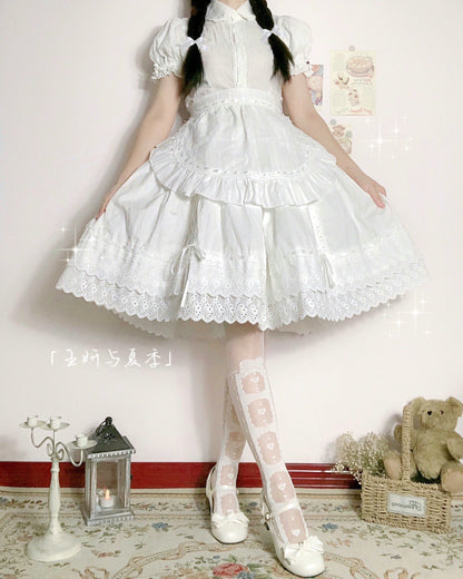 WangYan&Summer - Cotton Embroidery Lolita Petticoat