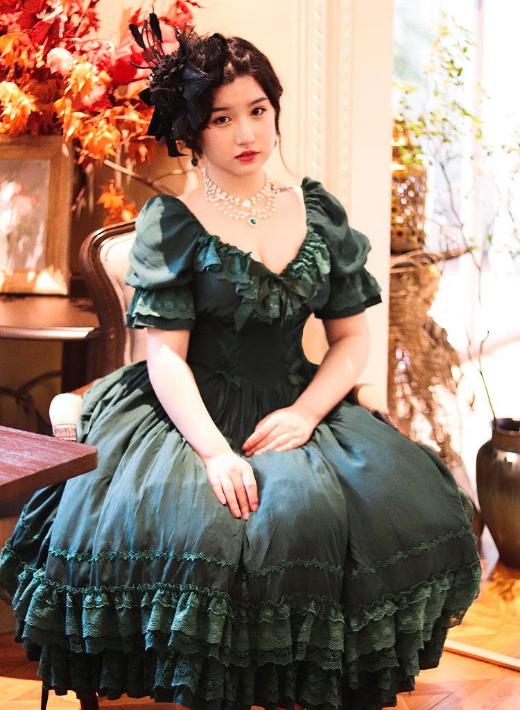 Sweet Wood - CLA Vintage French Lolita OP Dress